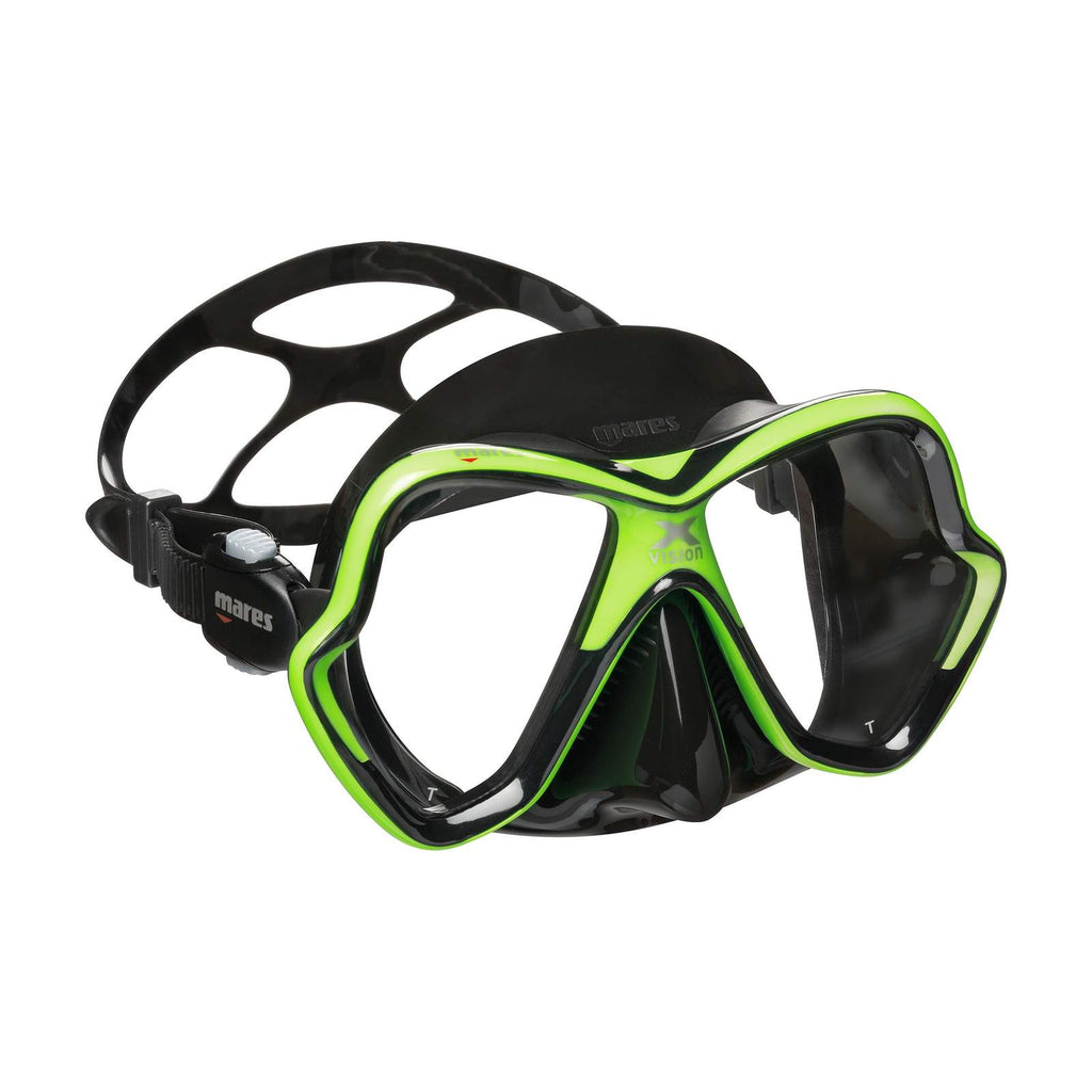 Diving Mask X-Vision Black-Lime Mares 411053EBLMKBK