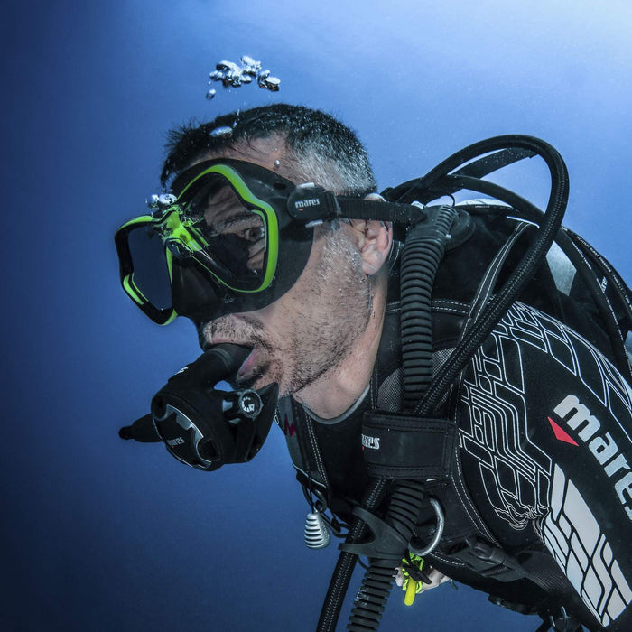 Diving Mask X-Vision Black-Lime Mares 411053EBLMKBK