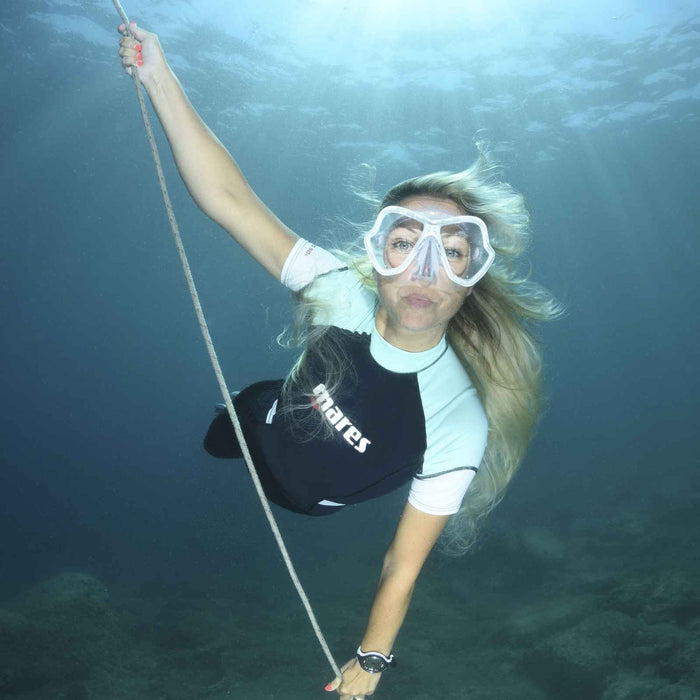 Diving Mask X-Vision Clear-White Mares 411053EBWHCCL