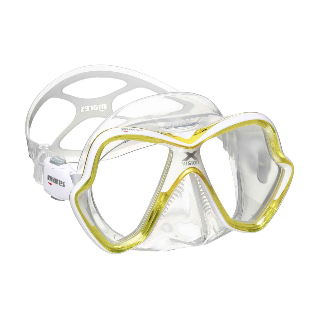 Diving Mask X-Vision Yellow-White Mares 411053EBYLWCL
