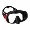 Masque de plongée Juno Noir-Rouge Mares 411056RDBK