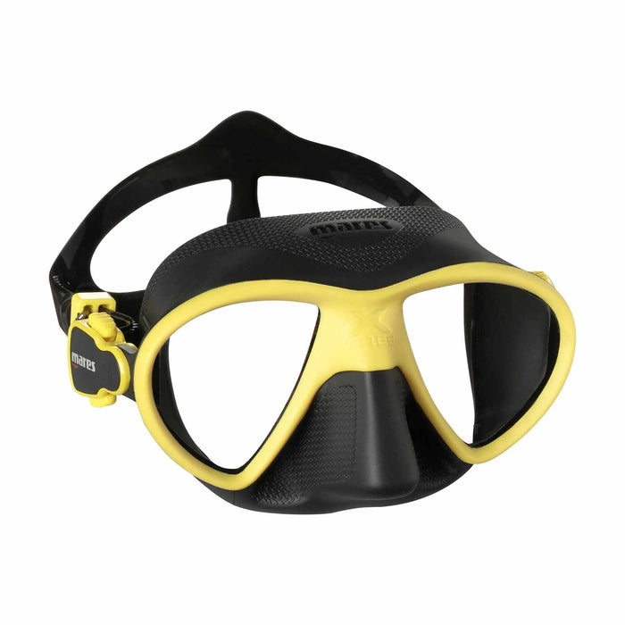 Diving Mask X-Free Black-Yellow Mares 411060YLBK