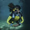 Diving Mask X-Vision Chrome Liquidskin Black-Yellow Mares 411065CLYLKYLK