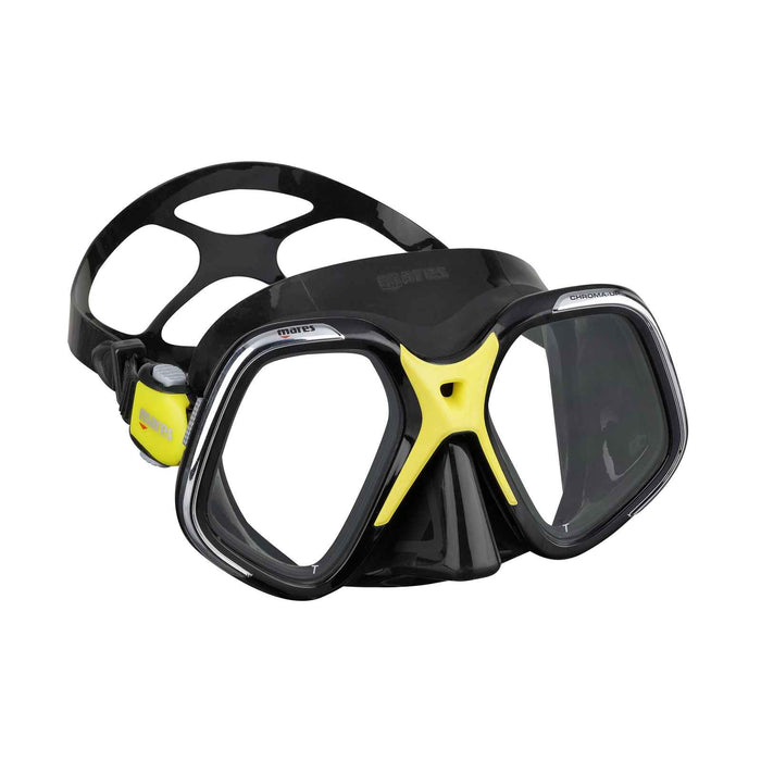Maschera subacquea Chroma Up Nero-Giallo Mares 411066EBBKYBK
