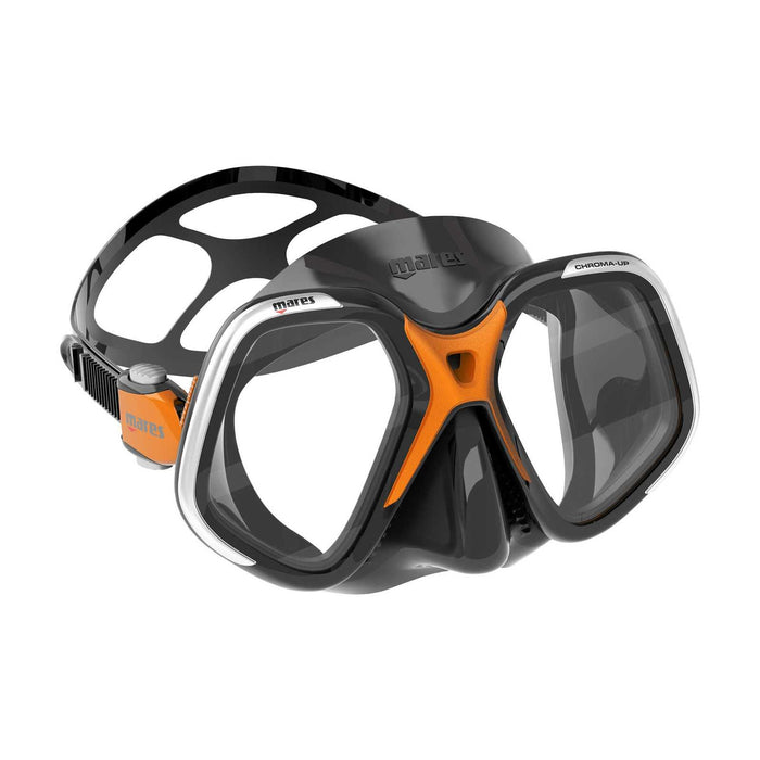 Masque de plongée Chroma Up Noir-Orange Mares 411066EBBORBK