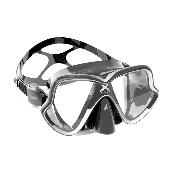 Masque de plongée X-Vision Mid 2.0 Noir-Blanc Mares 411067BXBKWBK