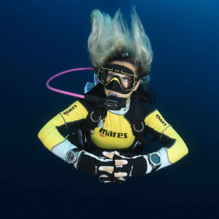 Diving Mask Pure Edge Black-Yellow Mares 411071BKYBK