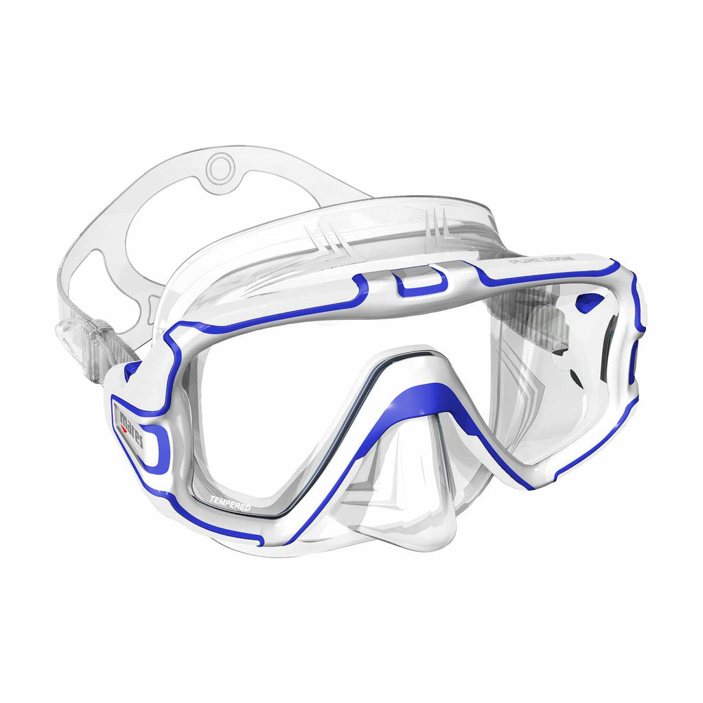 Diving Mask Pure Edge Clear-Blue Mares 411071WBLCL
