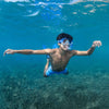 Maschera da snorkeling Keewee Blu-Bianco Mares 411075SCBLWCL