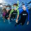 Maschera da snorkeling Keewee Blu-Bianco Mares 411075SCBLWCL