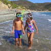 Maschera da snorkeling Keewee Bambini Giallo-Acqua 8-14 anni Mares 411076SCYLACL