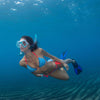 Schnorchelmaske Wahoo Aqua-Weiß Mares 411238SCAQWCL
