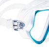 Schnorchelmaske Wahoo Aqua-Weiß Mares 411238SCAQWCL
