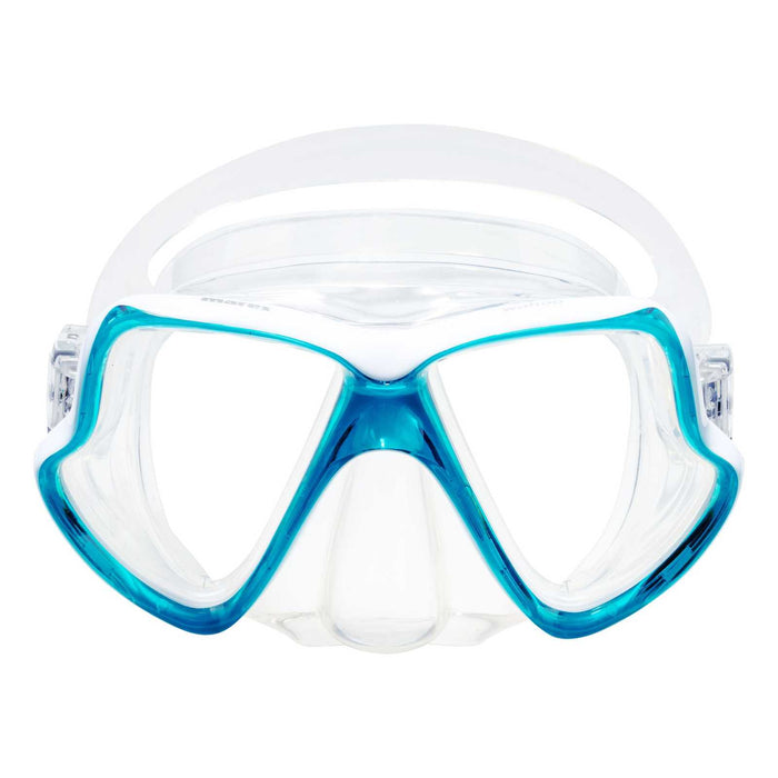 Schnorchelmaske Wahoo Aqua-Weiß Mares 411238SCAQWCL