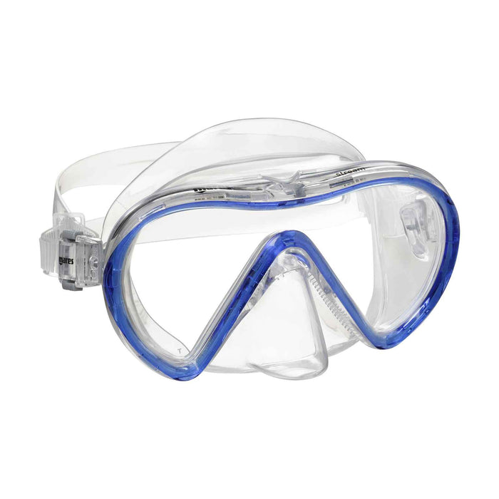 Maschera da snorkeling Stream Reflex-Blu-Trasparente Mares 411239GURBLCL