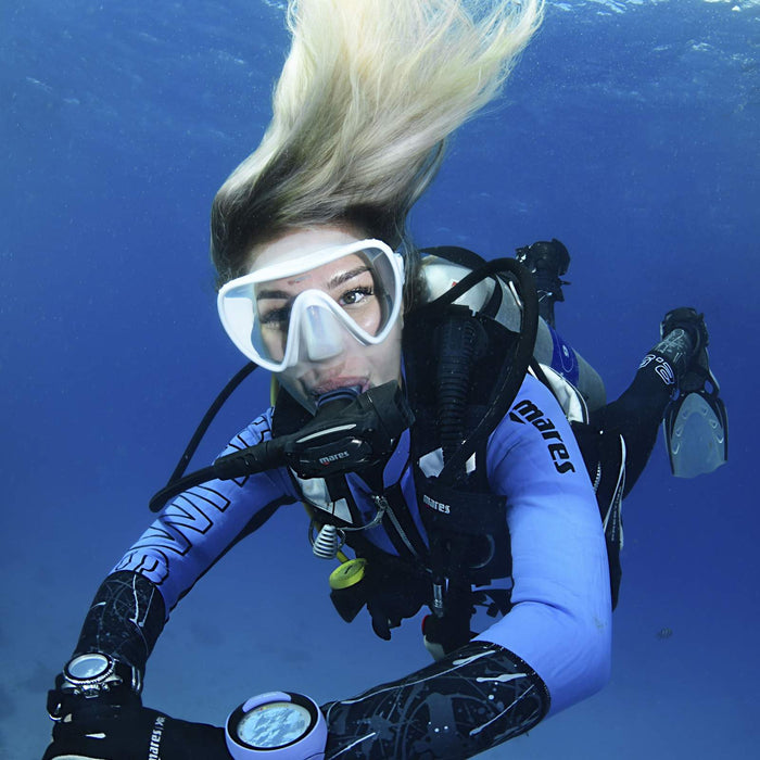 Diving Mask Tropical Plastic Box White Mares 411246BXWHWH