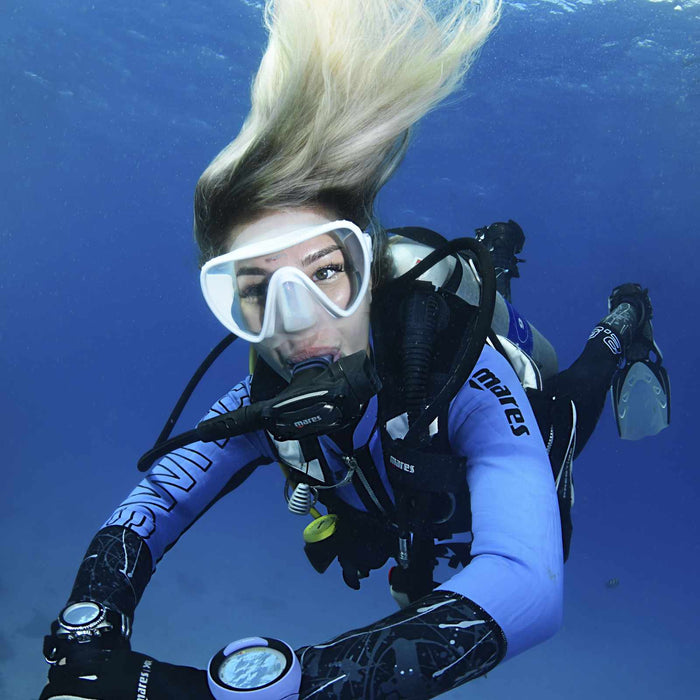 Diving Mask Tropical White Mares 411246EBWHWH