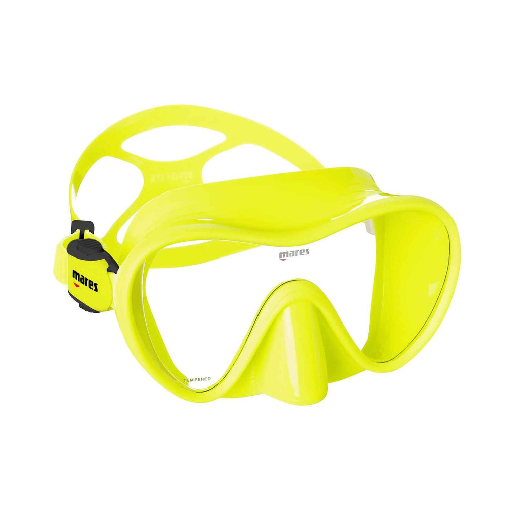 Masque de plongée Tropical Jaune fluo Mares 411246EBYFYF