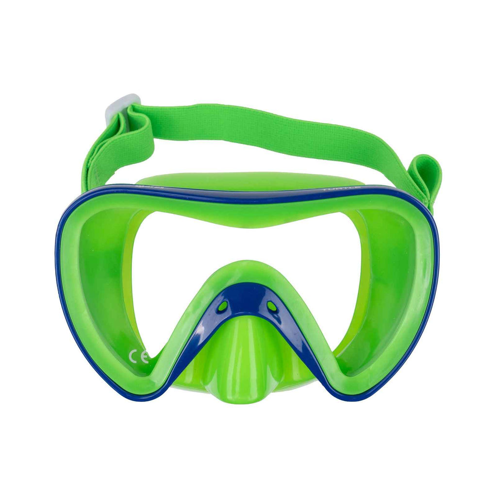 Máscara de snorkel Turtle Niños Azul-Verde 8-14 años Mares 411249SCBLGN