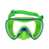 Máscara de snorkel Turtle Niños Azul-Verde 8-14 años Mares 411249SCBLGN