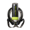 Snorkeling Full Face Mask Sea Vu Dry+ Lime-Smoke L-XL Mares 411260LXLLMSK