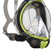 Snorkeling Full Face Mask Sea Vu Dry+ Lime-Smoke L-XL Mares 411260LXLLMSK