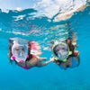 Snorkeling Full Face Mask Sea Vu Dry+ Lime-Smoke L-XL Mares 411260LXLLMSK