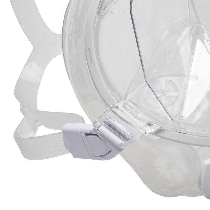 Masque intégral de snorkeling Sea Vu Dry+ Blanc-Transparent L-XL Mares 411260LXLWHCL