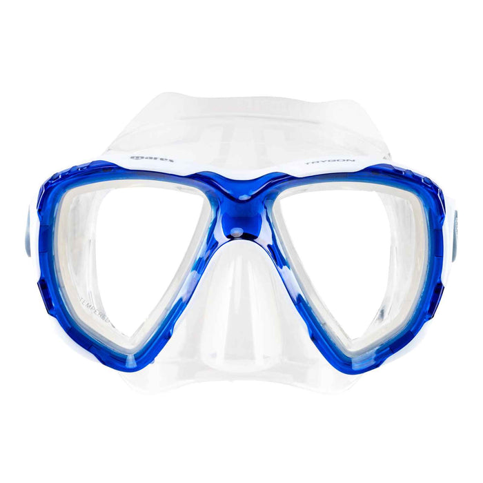Máscara de snorkel Trygon Azul-Blanco-Transparente Mares 411262SCBLWCL