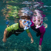 Maschera da snorkeling Ridley Rosa-Bianco-Trasparente Mares 411263PKWCL