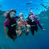 Maschera da snorkeling Ridley Rosa-Bianco-Trasparente Mares 411263PKWCL