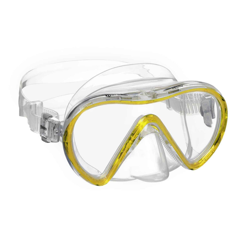 Masque de snorkeling Vento Reflex-Jaune-Transparent Mares 411316SCRYLCL