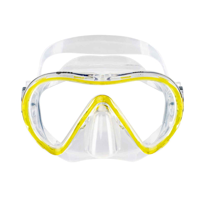 Masque de snorkeling Vento Reflex-Jaune-Transparent Mares 411316SCRYLCL