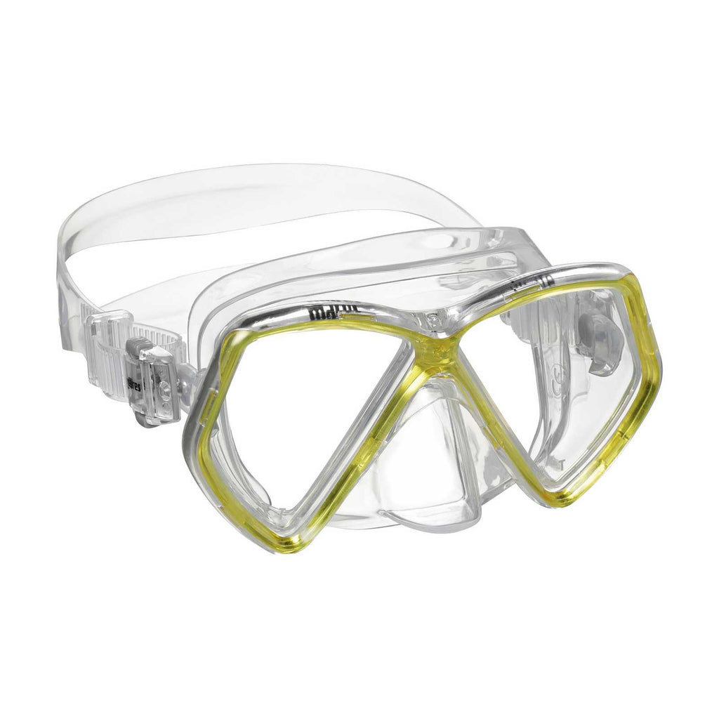 Schnorchelmaske Pirate Kinder Reflex-Gelb-Klar 8-14 Jahre Mares 411321SCRYLCL