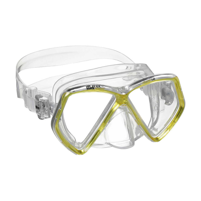 Schnorchelmaske Pirate Kinder Reflex-Gelb-Klar 8-14 Jahre Mares 411321SCRYLCL