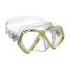 Schnorchelmaske Pirate Kinder Reflex-Gelb-Klar 8-14 Jahre Mares 411321SCRYLCL