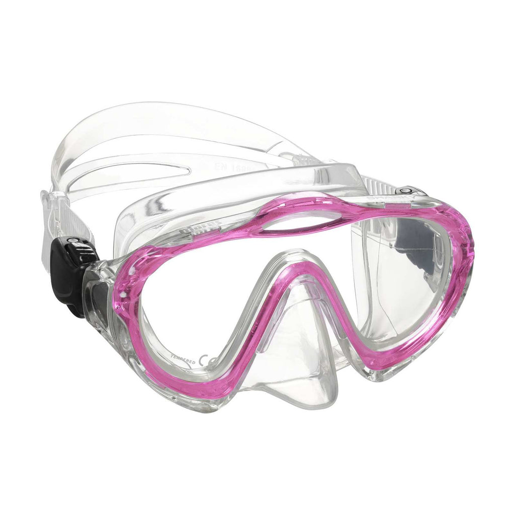 Snorkeling Mask Sharky Kids Reflex-Pink-Clear 4-7 Years Mares 411322BXRPKCL