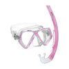 Kit de snorkeling Zephir Enfants Reflex-Rose-Transparent 8-14 ans Mares 411730GURPKCL