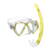 Set snorkeling Zephir Bambini Reflex-Giallo-Trasparente 8-14 anni Mares 411730GURYLCL