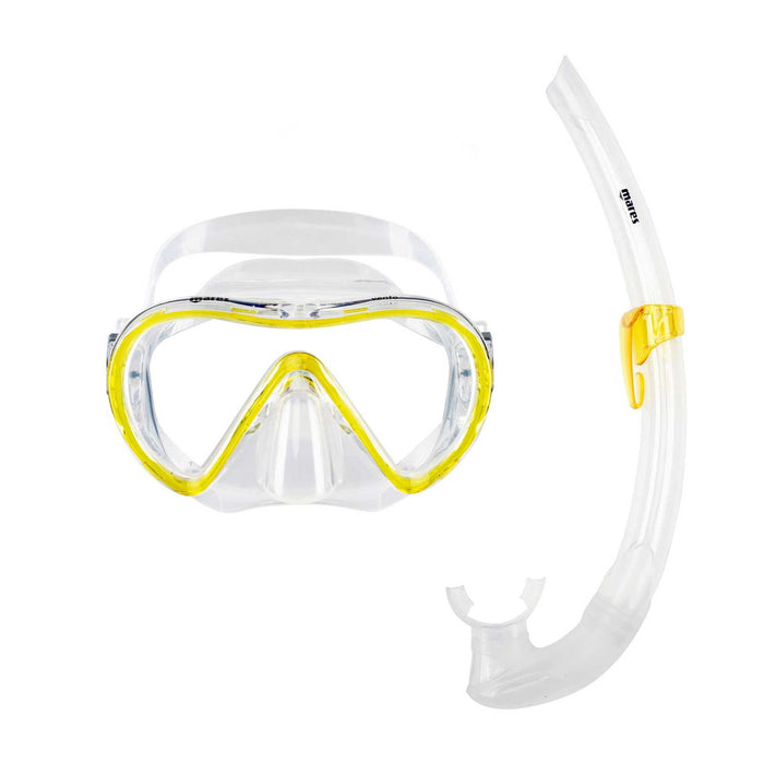 Combo de snorkel Vento Reflex-Amarillo-Transparente Mares 411746SFRYLCL