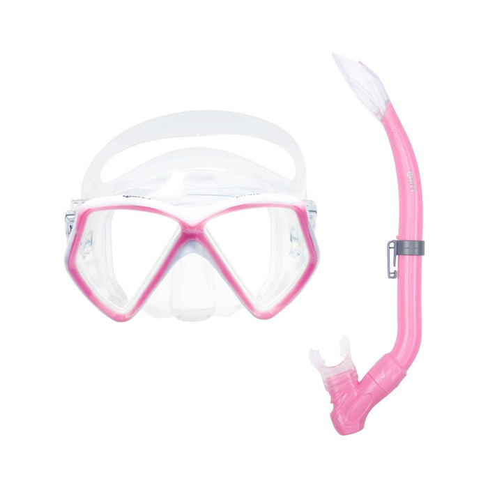 Kit de snorkeling Pirate Enfants Rose-Blanc-Transparent 8-14 ans Mares 411757SFPKWCL