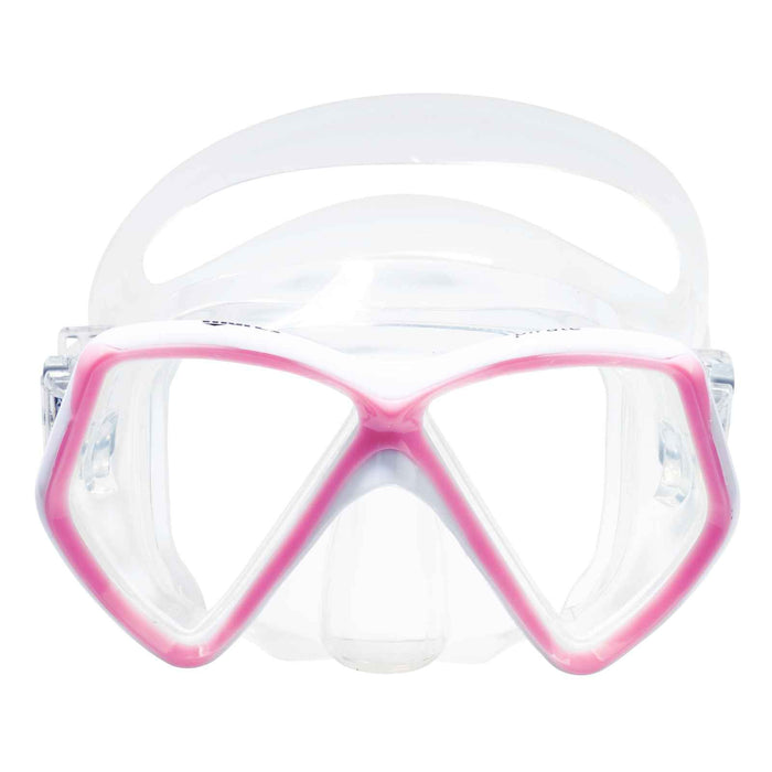 Kit de snorkeling Pirate Enfants Rose-Blanc-Transparent 8-14 ans Mares 411757SFPKWCL