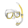Set snorkeling Ray Giallo-Bianco-Trasparente Mares 411759SFYLWCL
