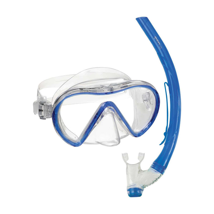 Schnorchelset Stream Blau-Reflex-Klar Mares 411770GURBLCL