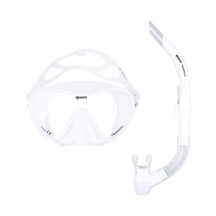 Snorkeling Combo Tropical White Mares 411776SFWHWH