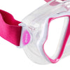 Set snorkeling Wahoo Neon Rosa-Bianco-Trasparente Mares 411779SFPKWCL