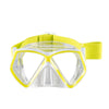 Combo de snorkeling Pirate Neon Enfants Jaune-Blanc-Transparent 8-14 ans Mares 411788BBYLWCL