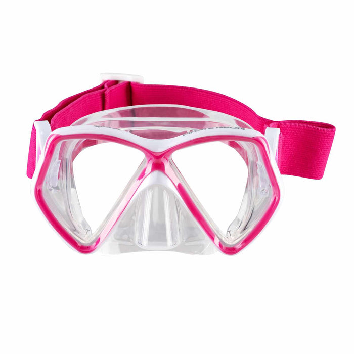 Snorkeling Combo Pirate Neon Kids Pink-White-Clear 8-14 Years Mares 411788SFPKWCL