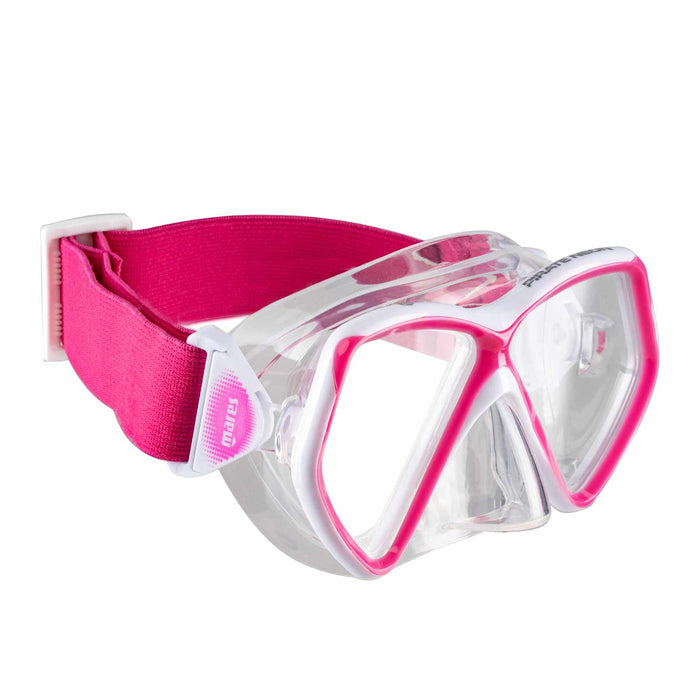 Snorkeling Combo Pirate Neon Kids Pink-White-Clear 8-14 Years Mares 411788SFPKWCL