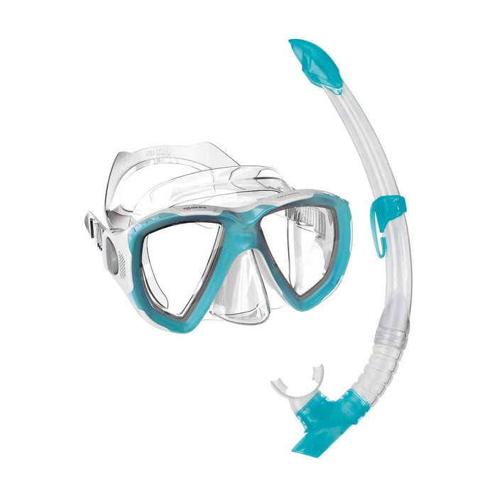 Snorkeling Combo Trygon Aqua-White-Clear Mares 411792AQWCL
